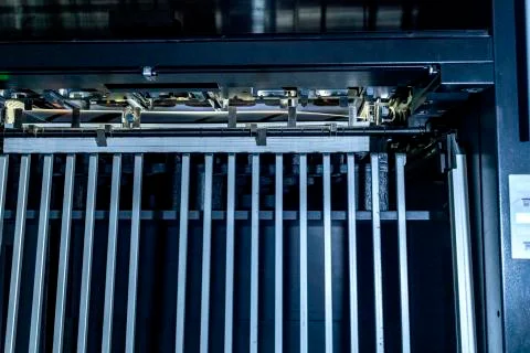 Printing processes industry Stock Photos