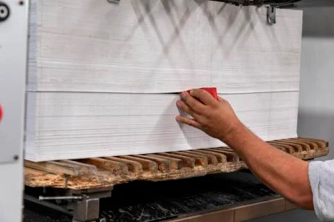 Printing processes industry Stock-Fotos