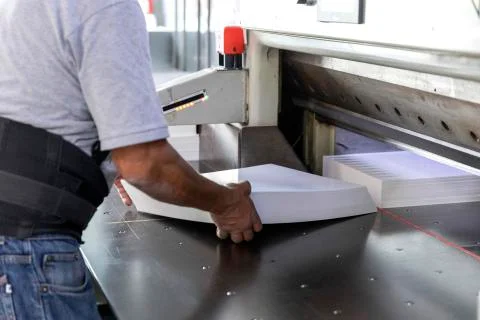 Printing processes industry Stock Photos