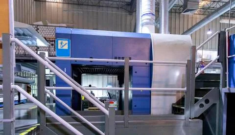 Printing processes industry Stock Photos