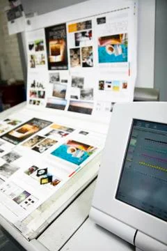 Printing processes Stock Photos
