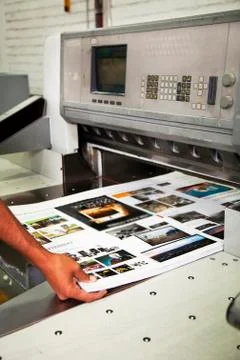 Printing processes Stock Photos