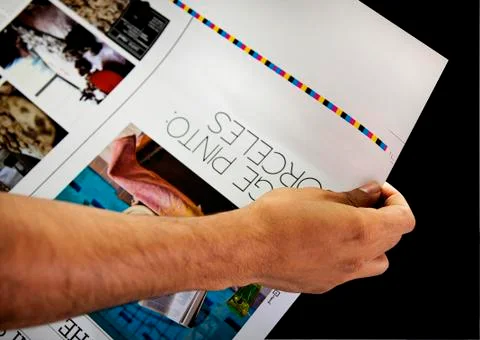 Printing processes Stock Photos