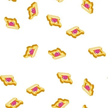 Printing prostheses on 3d printer isometric icon seamless pattern Illustrazione stock