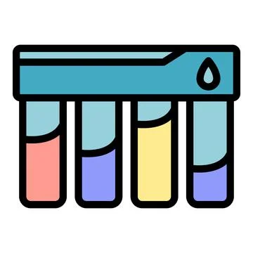 Printing toners icon vector flat 库存插图