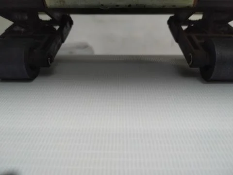 Printing wheels Foto stock