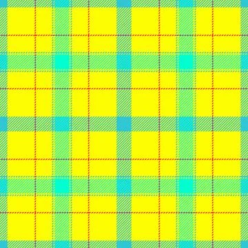 Printout pattern tartan vector, artistic seamless textile fabric. Gold back.. Stock Illustration