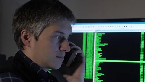 Prints on a laptop 2 Stock Footage 102349173