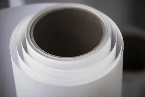 Printshop paperroll Stock-Fotos