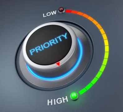 Priority Stock Illustration