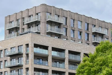 Priory Road development Stock Photos