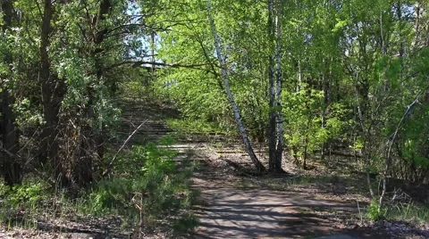 Pripyat. Berth. stedicam 3 스톡 동영상 64351091