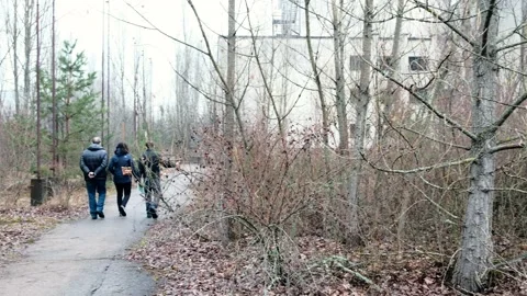 Pripyat, Chernobyl exclusion zone Vidéo 154349295
