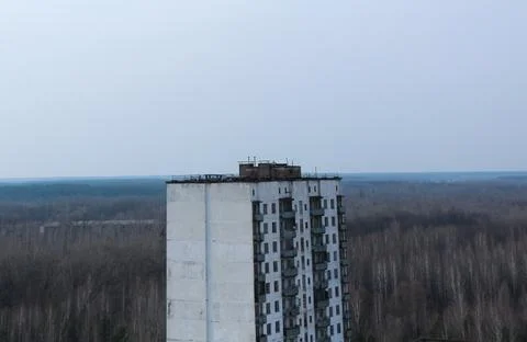Pripyat is an exclusion zone after Black Andbult nuclear disaster at the nu.. Stock Photos