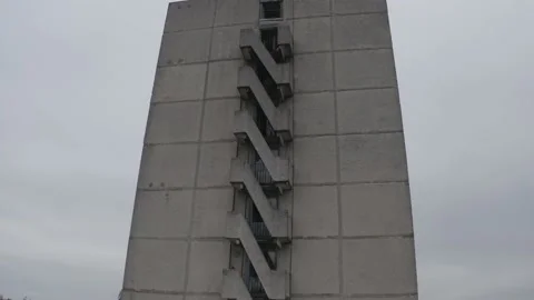 Pripyat, a panorama of the city Video stock 163989099