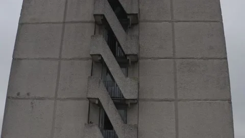 Pripyat, a panorama of the city Stock-Footage 163989148