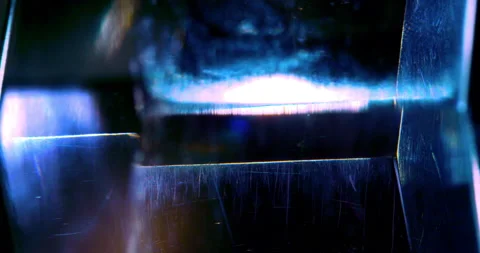 Prism crystal light refraction background rainbow texture loop 4K Stock Footage 139067759