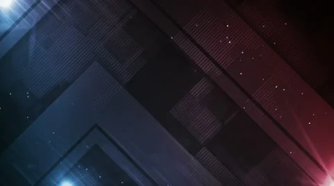 Prism Frames Blue Red Stock Footage 20454246