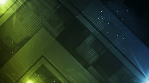 Prism Frames Blue Yellow Stock Footage 20454292