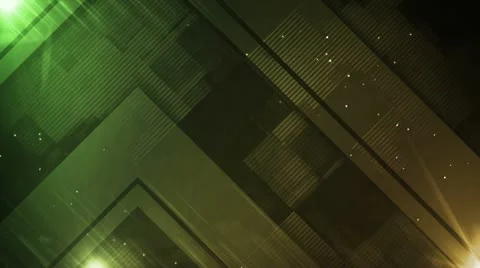 Prism Frames Green Gold Stock Footage 20454370