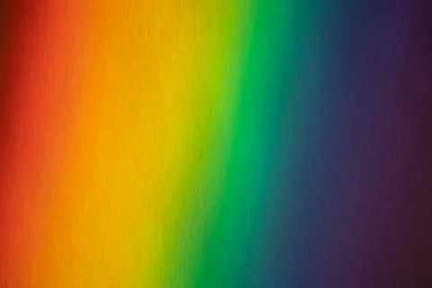 A Prism Full Rainbow Light Background Overlay Foto stock