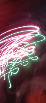 Prism Light Abstract Background Speed Of Light - Blue and pink Light speed Foto stock