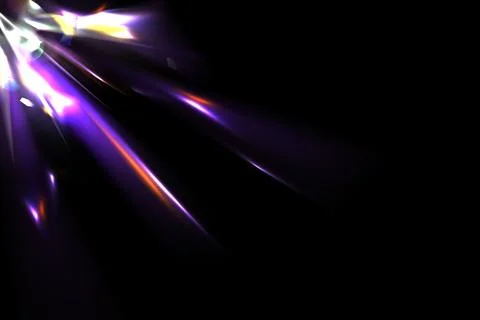 Prism light overlay with rainbow light effect, transparent flares of crysta.. Stock Illustration