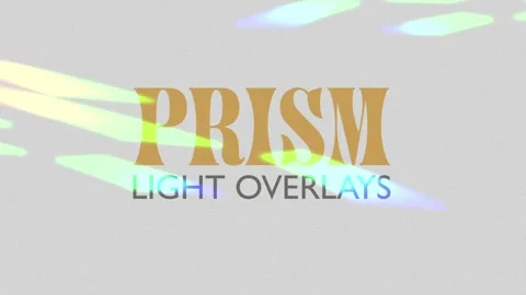 Prism Overlay Titles Stock After Effects