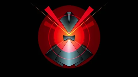 Prism-Pyramidal Kaleidoscopic Pattern 04b Stock Footage 65444178