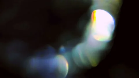 Prism rainbow lens flare Stock Footage 148491189