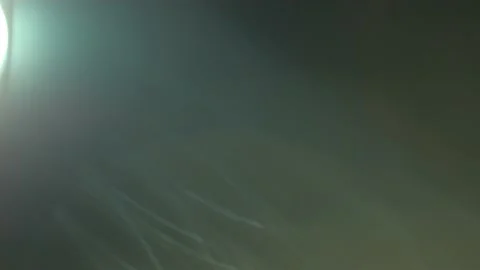 Prism Rainbow Light Flares Overlay on Black Background Stock Footage 203369373