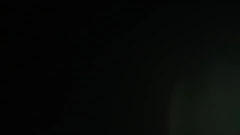 Prism Rainbow Light Flares Overlay on Black Background Stock Footage 203385246