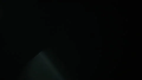 Prism Rainbow Light Flares Overlay on Black Background Stock Footage 203386571