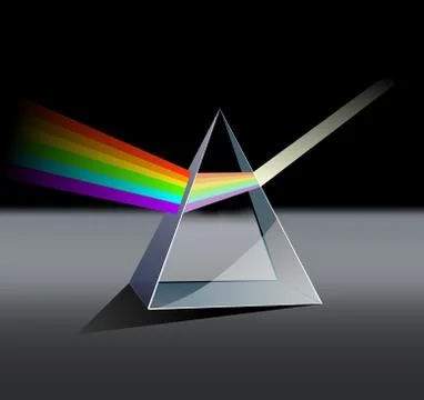 Prism spectrum Stock-Illustration