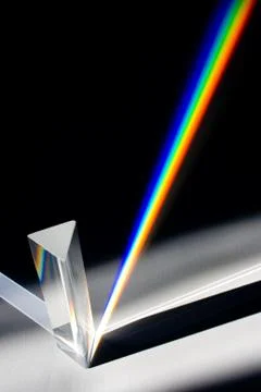 Prism - Spectrum of Sunlight Stock Photos