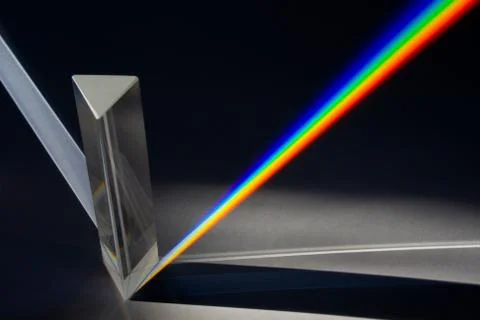 Prism - Spectrum of Sunlight Stock Photos