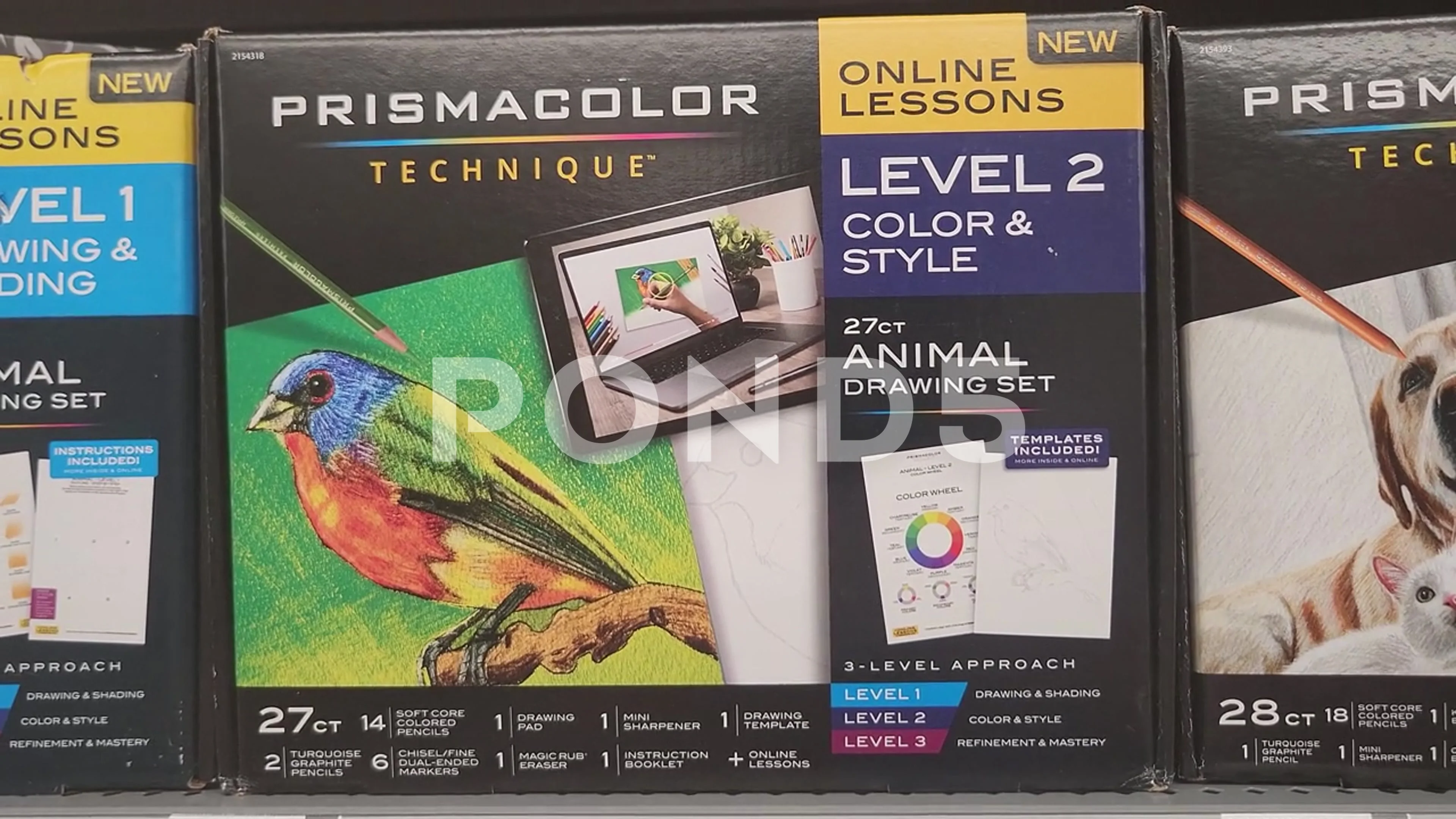 Prismacolor Level 3 Animal Drawing Set w/ Online Lessons 18