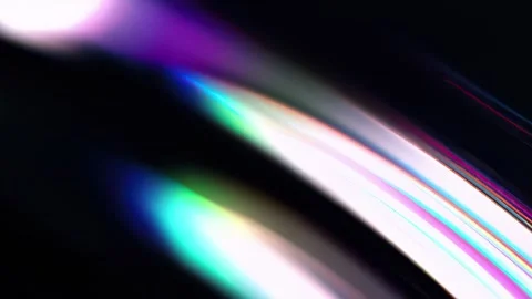 Prismatic Arc Light Refraction Background Stock Footage 328294536
