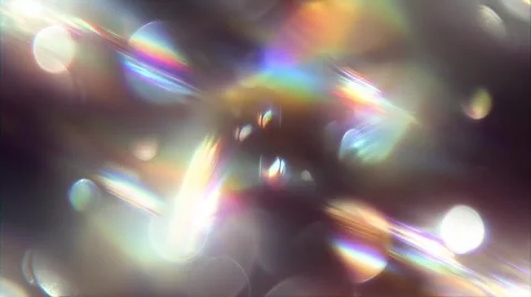 Prismatic Bokeh Light Background Seamless Loop Видео 336850602