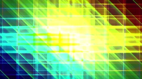 Prismatic grid star abstract background loop, rgb, red green blue bright 3 Stock Footage 40052470