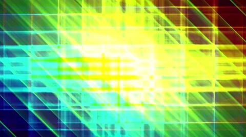 Prismatic grid star abstract background loop rgb red green blue bright shimmer 3 Stock Footage 40053148