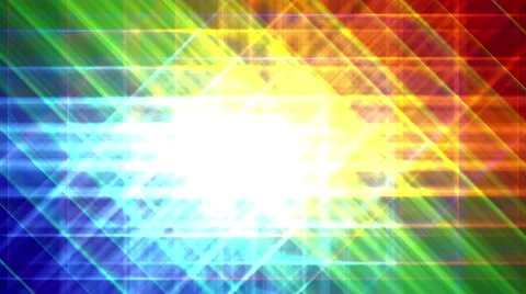 Prismatic grid star abstract background loop rgb red green blue bright shimmer 2 Stock Footage 40069205