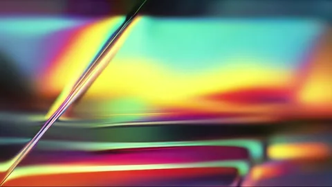 Prismatic Holographic Gradient Glitch Background Seamless Loop Vidéo 328274705