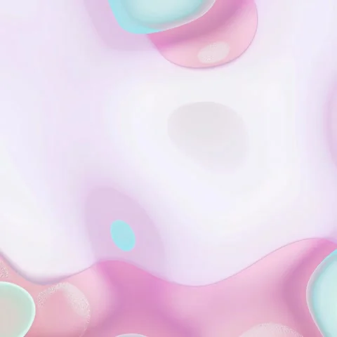 Prismatic iridescent gradient surface with wavy motion and abstract shapes Stock Footage 295999113