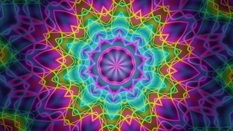 Prismatic Kaleidoscope Stock Footage 342732105