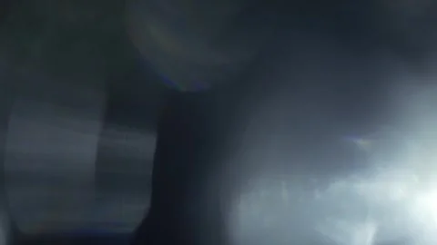 Prismatic Lens Flare Light Leak Bokeh Transition Overlay Real Natural Stock Footage 318220499