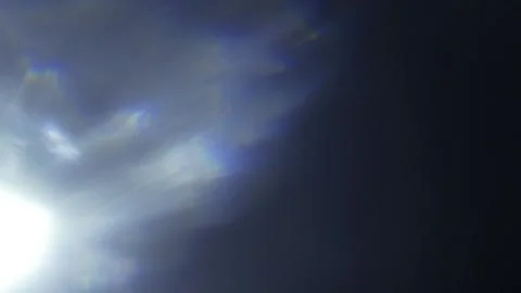 Prismatic Lens Flare Light Leak Bokeh Transition Overlay Real Natural Stock Footage 318220920