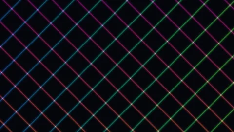 Prismatic rainbow light rays background for VJ clips Stock Footage 341738256