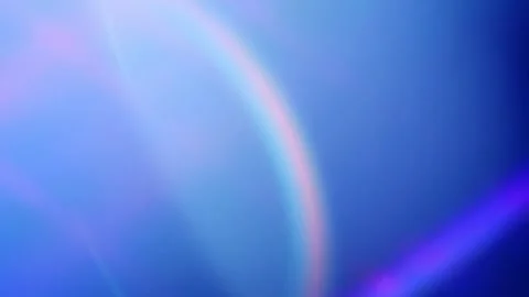 Prismatic Rays Subtle Lights, Ultra Bright White and Blue Particles Stock Footage 322528917