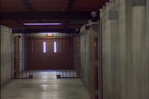 Prison bars 01 Stock Footage 645566